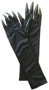 Handschoenen nagels Zwart