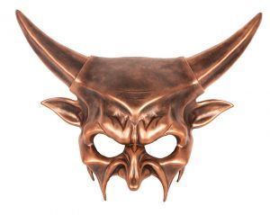 Oogmasker Duivel - Brons