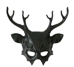 Oogmasker Gewei Zwart