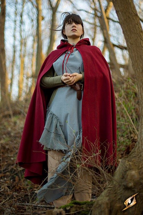 Cape Wol - Donkerrood *, Maat: Small/Medium