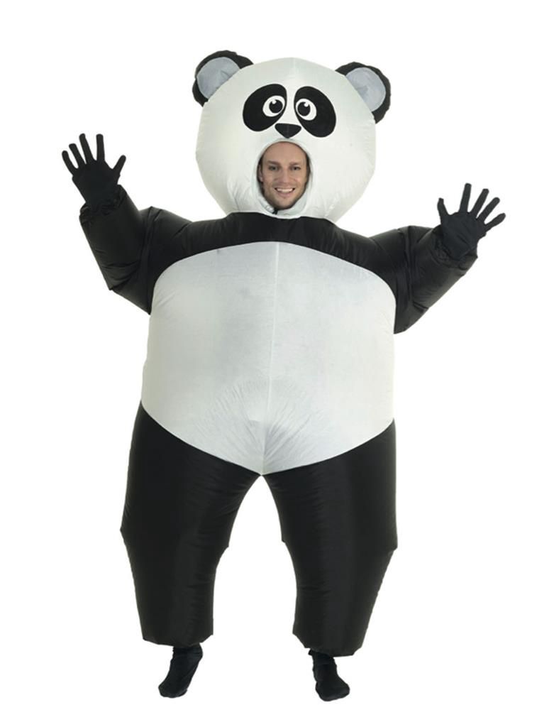 Opblaasbare Panda Mascotte