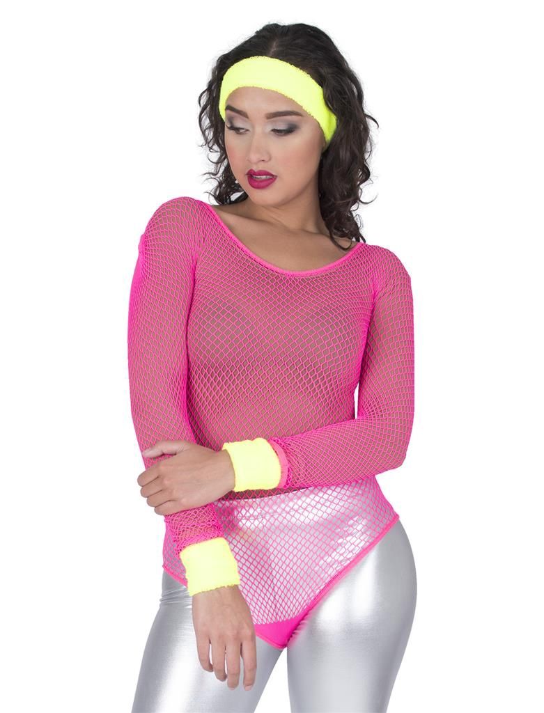 Set Zweetbanden Fluo Geel