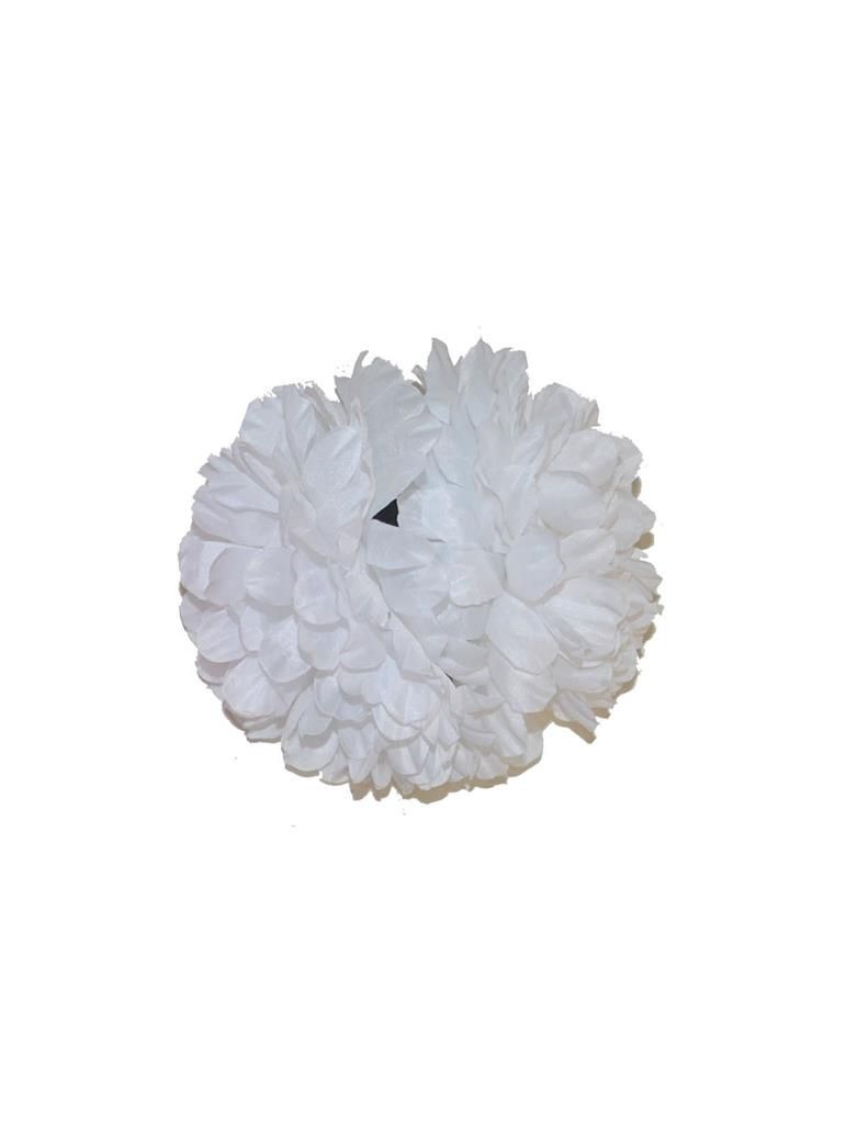 Haarclip Bloemen, Kleur: Wit