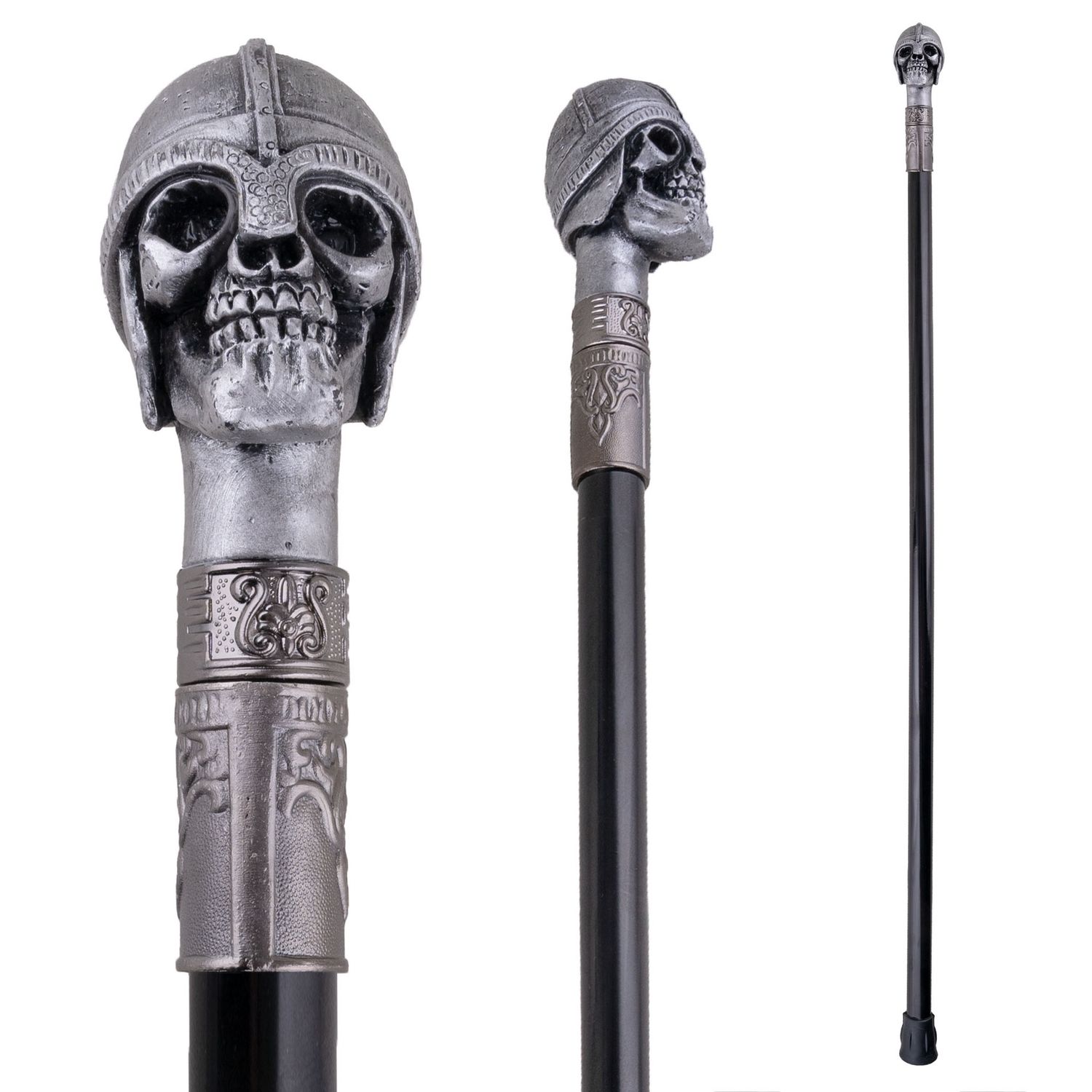 Wandelstok Viking Doodshoofd 92 cm