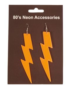 Ooringen Bliksem Neon kleuren.