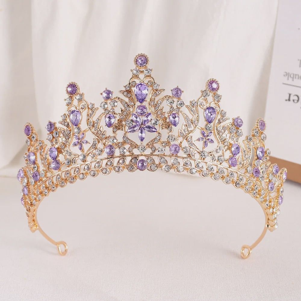 Tiara Evangeline - Goud/Lila