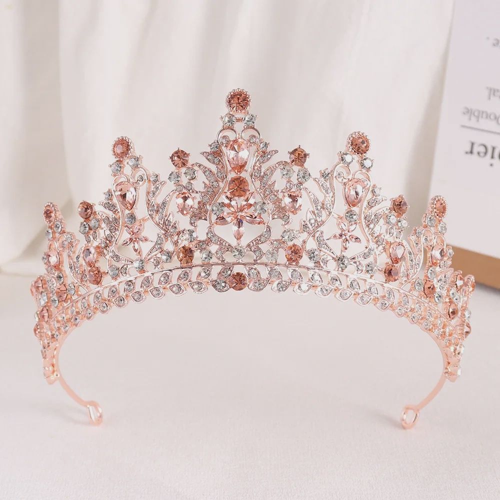Tiara Evangeline - Rosé Goud/Peach