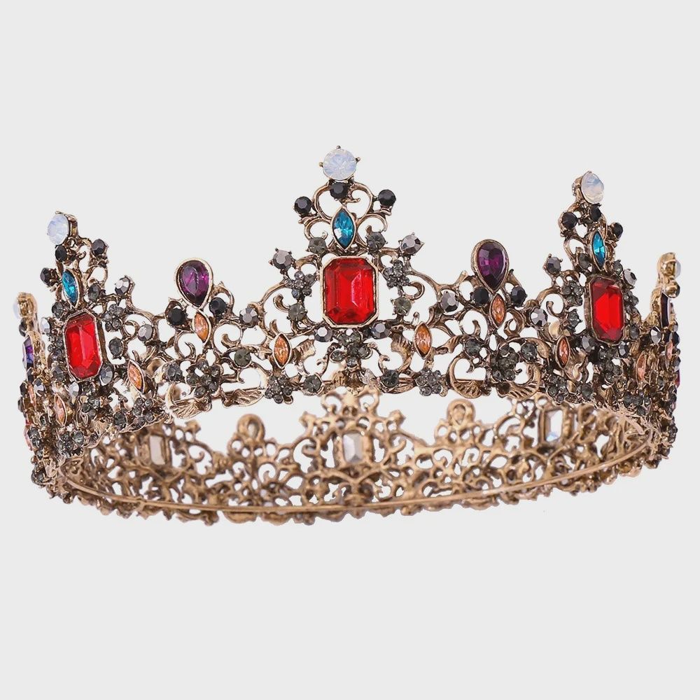 Kroon Isabella - Antiek Goud/Rood