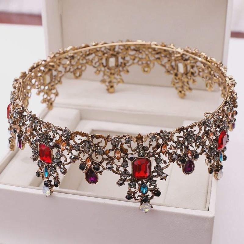 Kroon Isabella - Antiek Goud/Rood