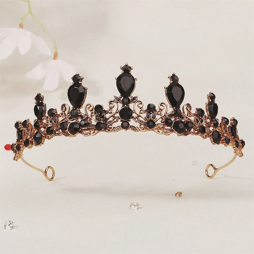 Tiara Helena - Antiek Goud/Zwart