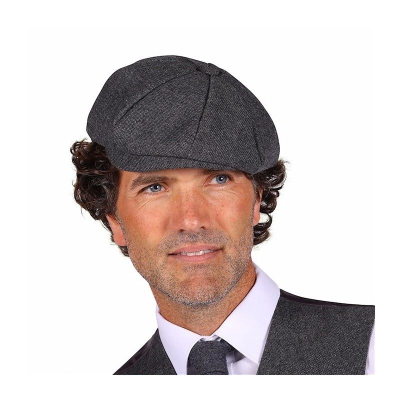 Jaren 20 Pet Tweed, Kleur: grijs