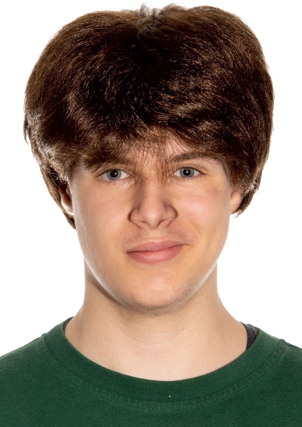 Pruik Student Bruin