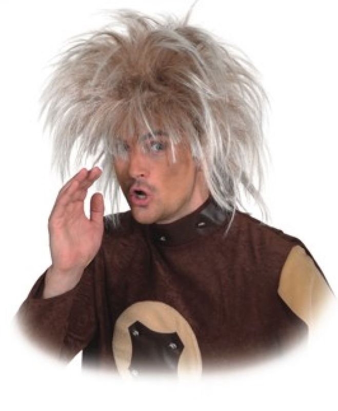 Robert Smith Pruik Grijs