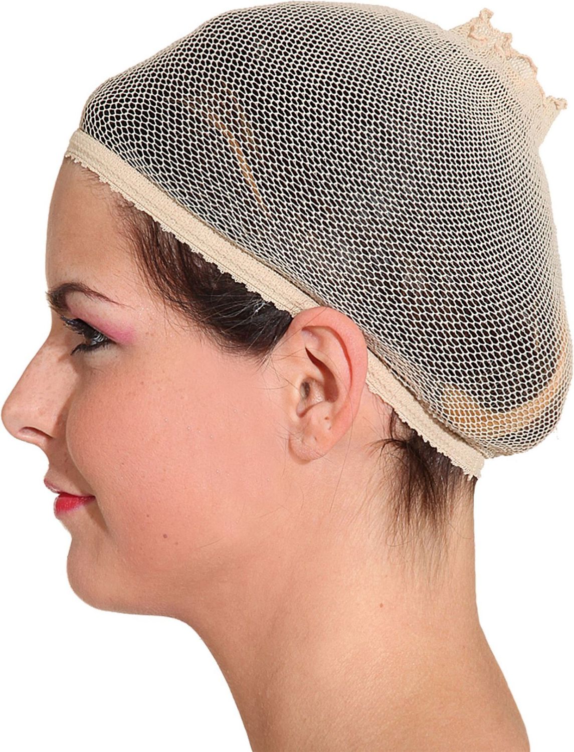 Haarnet, Kleur: Beige