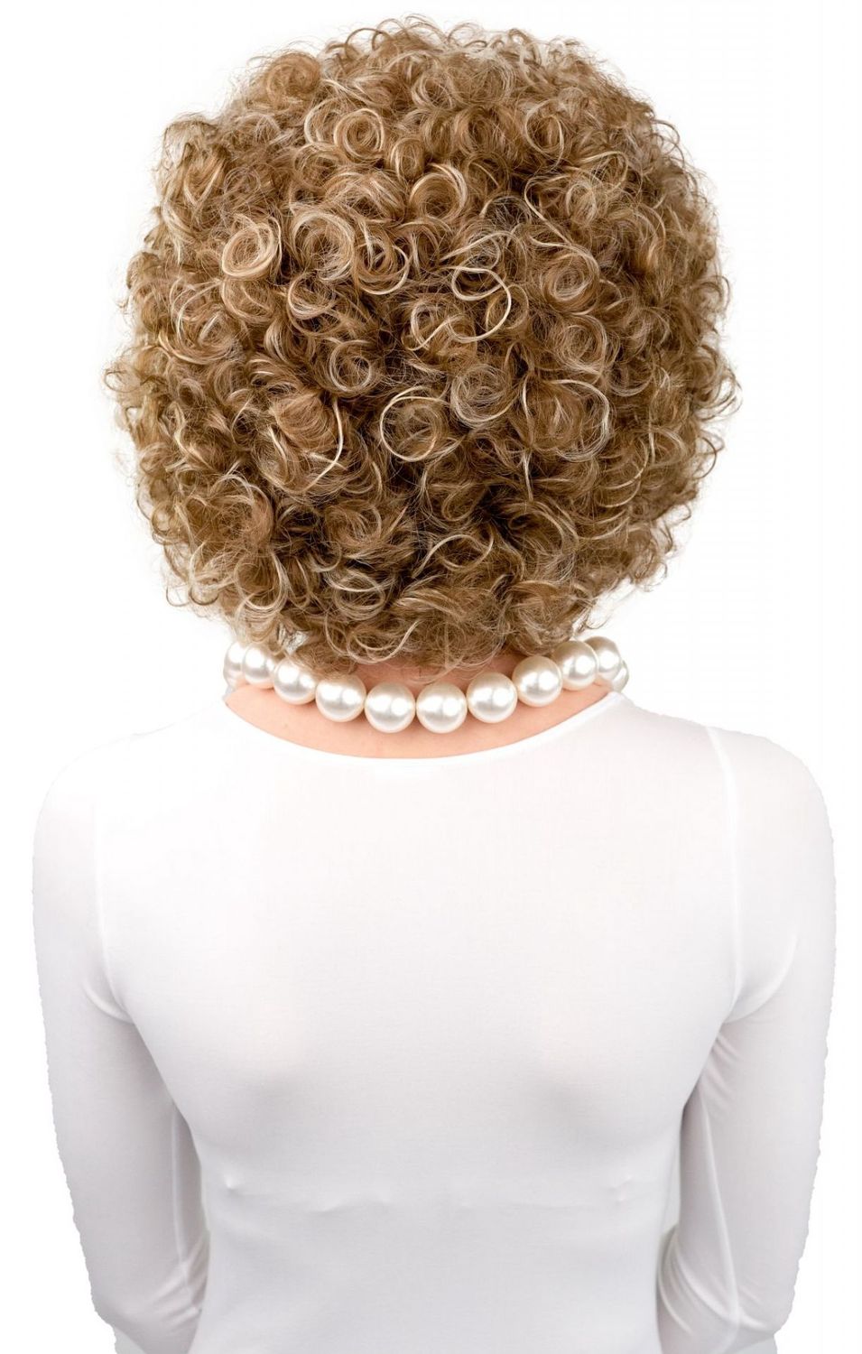 Krullen Pruik Blond