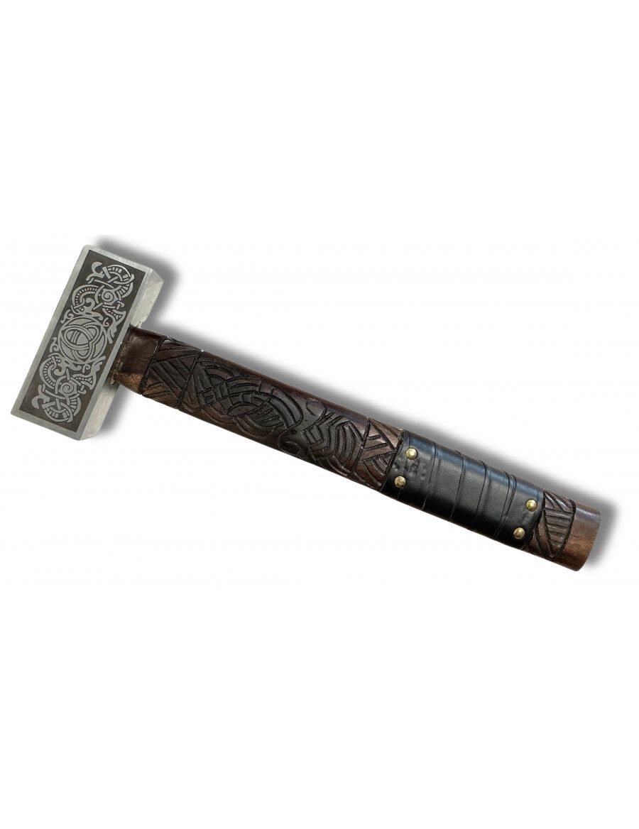 Gegraveerde Viking Hamer - Noordelijke macht