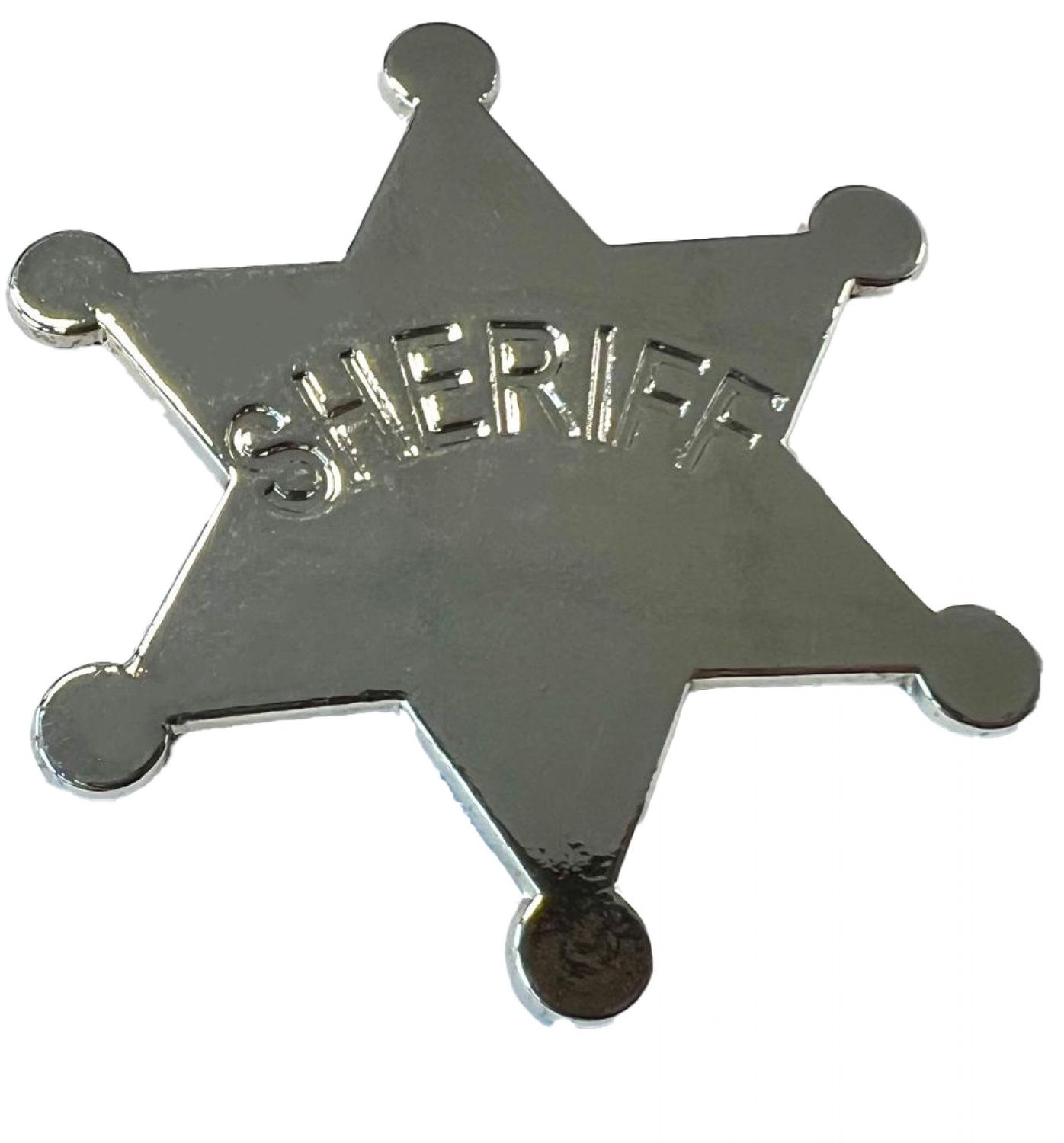 Broche Sheriff Ster Zilver