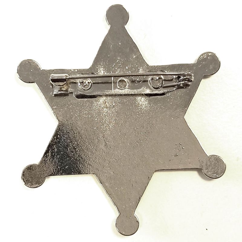 Broche Sheriff Ster Zilver