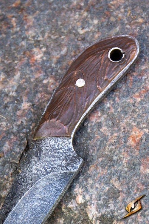 Trappersmes - Hout - 20 cm *