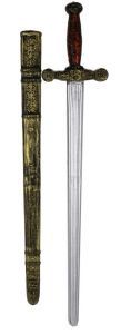 Zwaard Goud 75cm