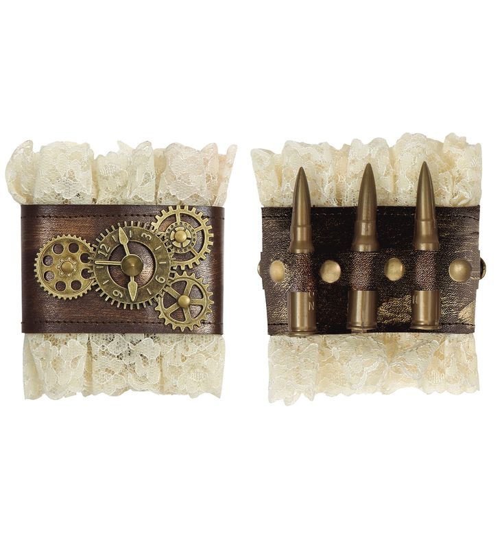 Steampunk Manchette Set