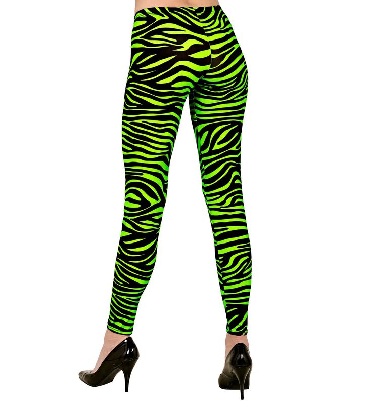 Neon Groen Legging '80