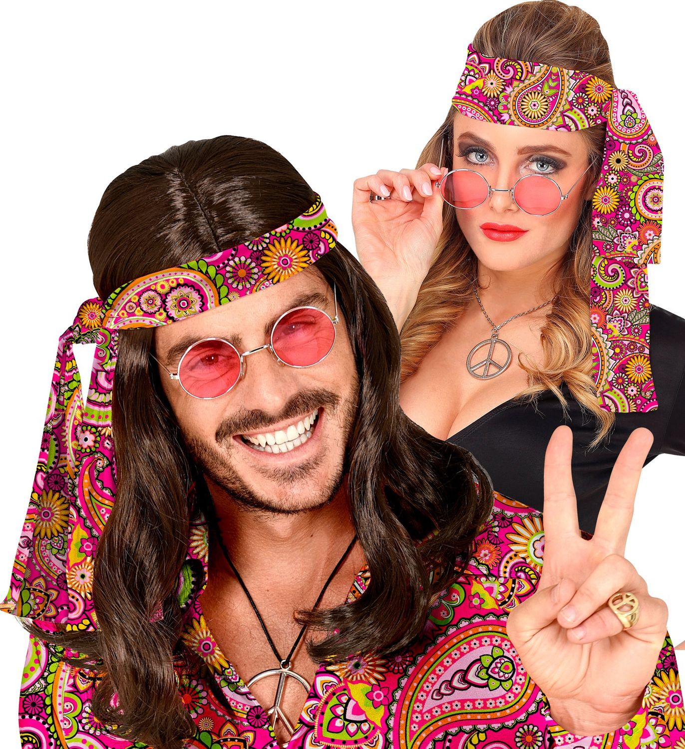 Flower Power Hoofdband the &#39;60