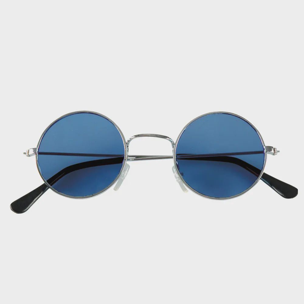 Ronde Bril John Lennon, Kleur: Blauw