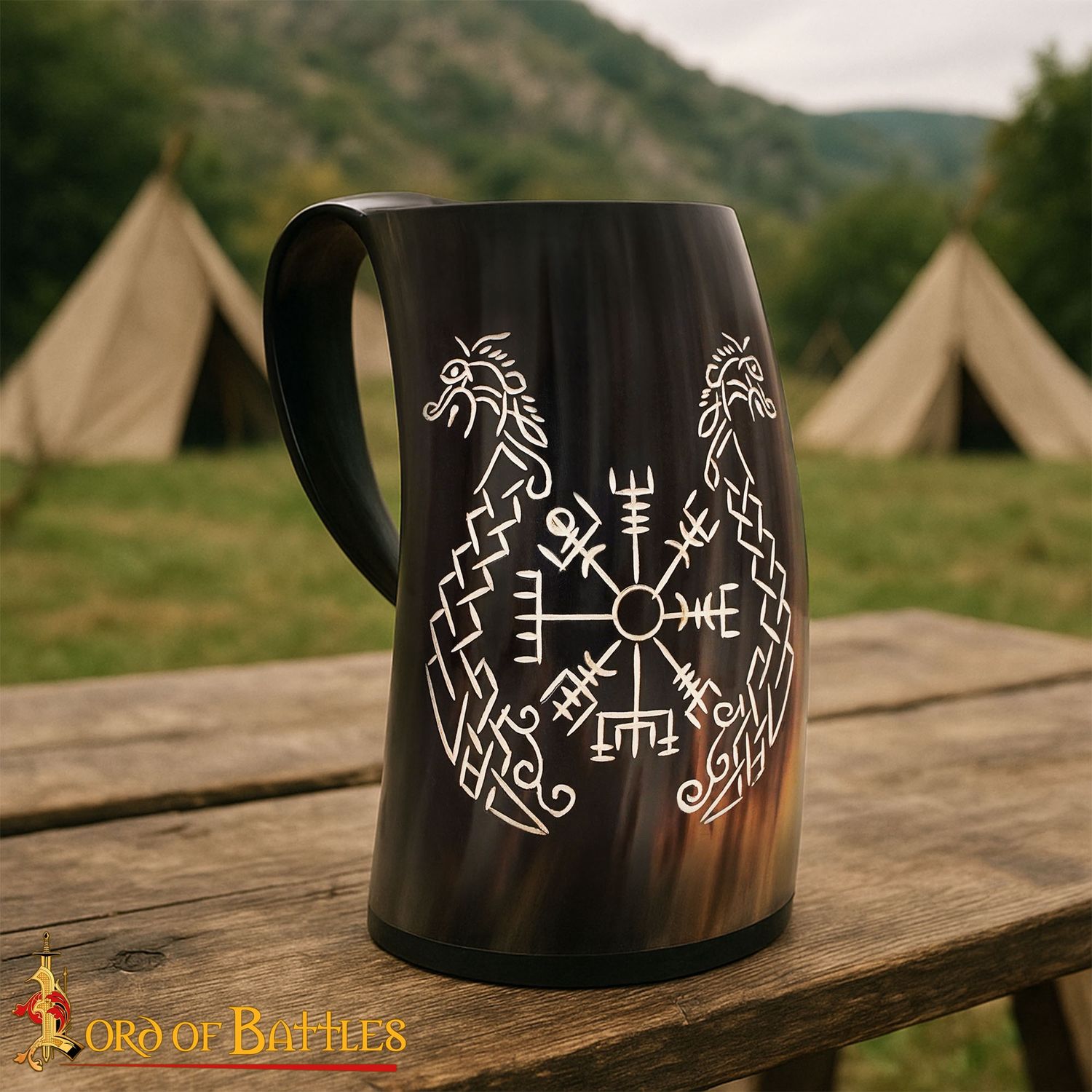 Viking Beker Twin Dragon