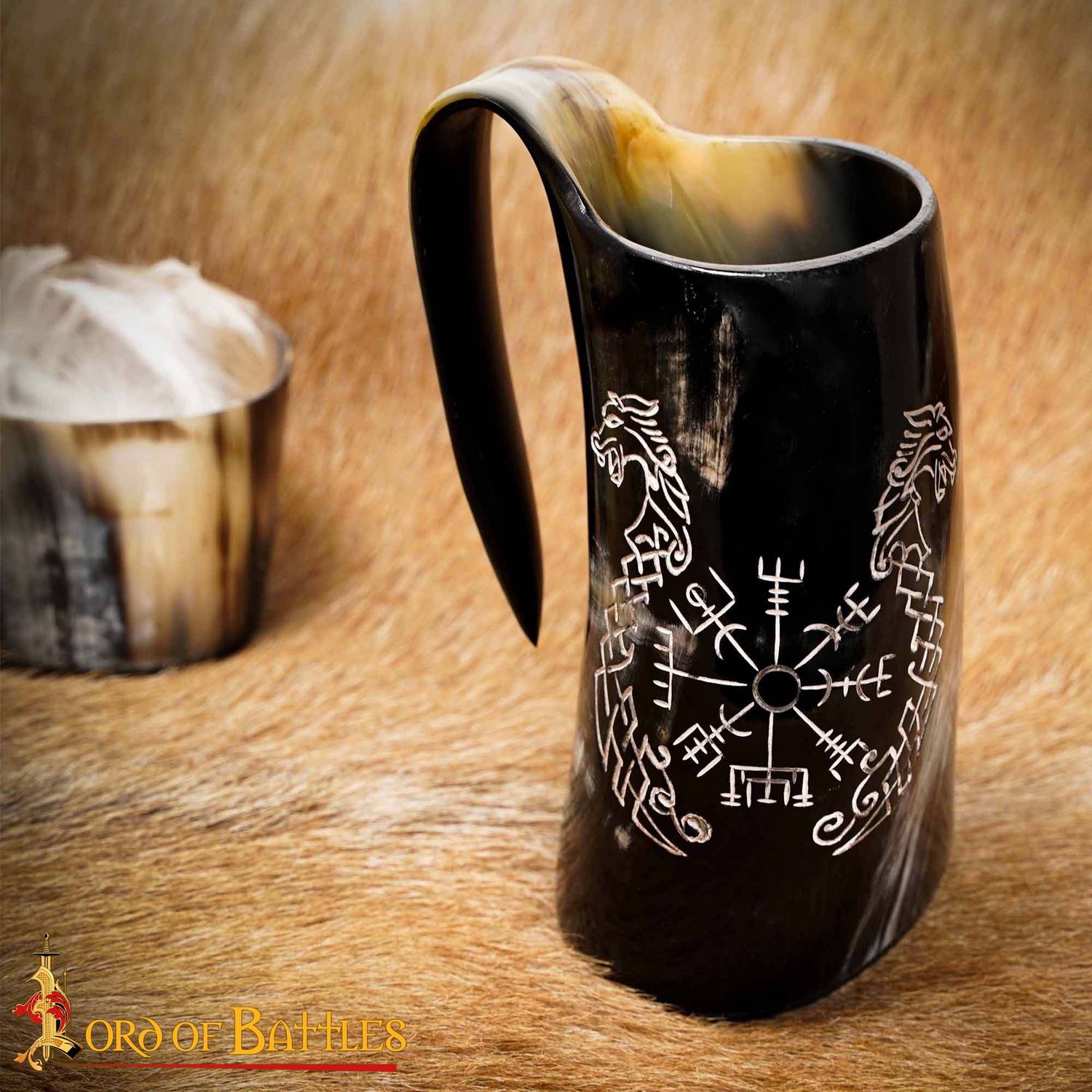 Viking Drink Mug Dubbele Drank Ox