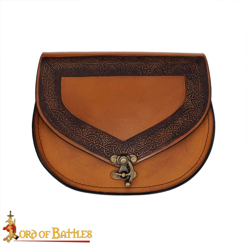 Keltische Riemtas Met Reliëf