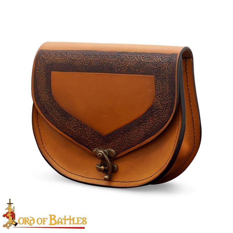 Keltische Riemtas Met Reliëf