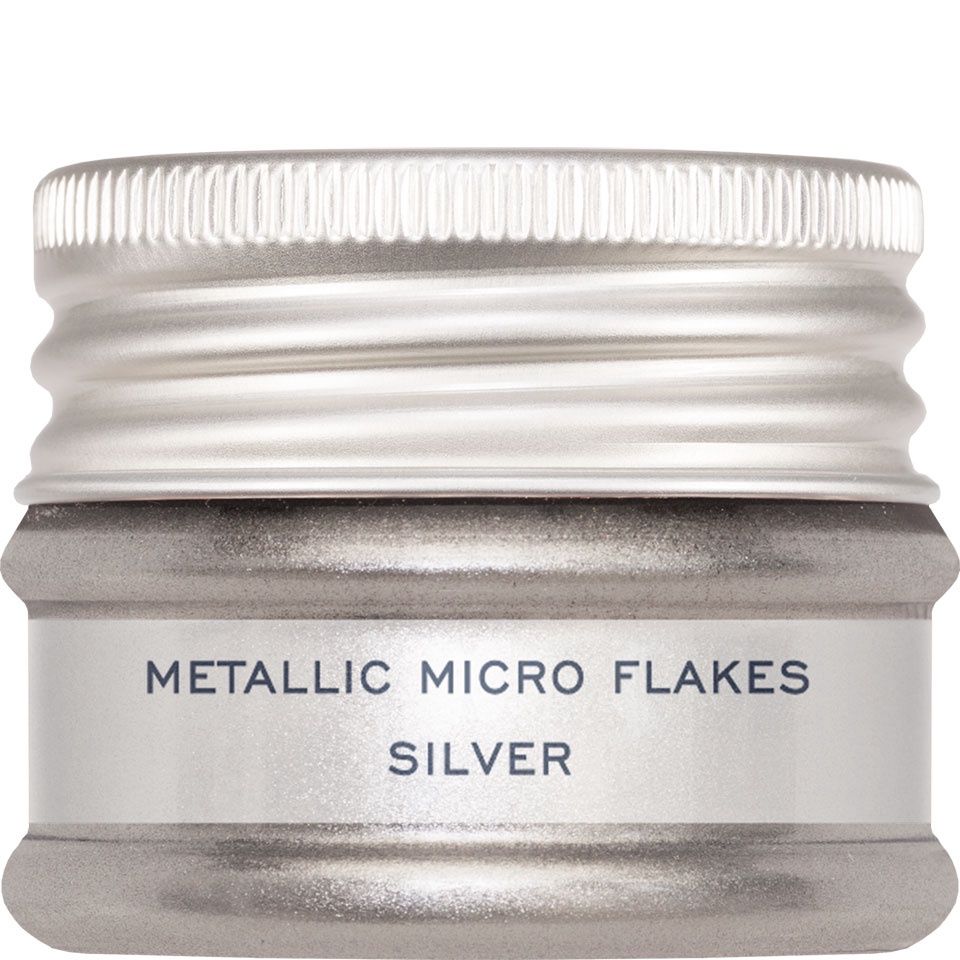 Metallic Micro Flakes, Kleur: zilver