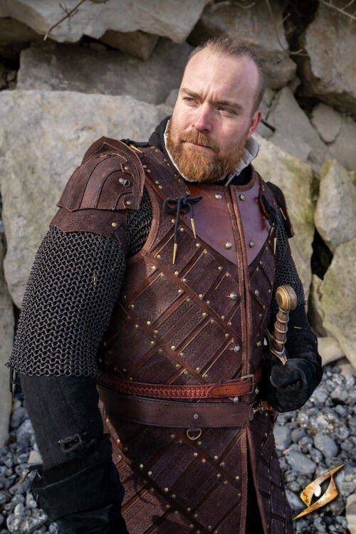 Woodsman Suède Schouderpantser-bruin *