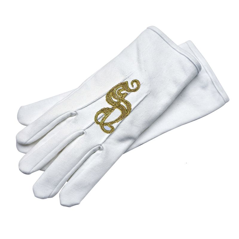 Geborduurde Sint Handschoenen