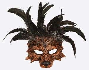 Masker Vos Blaadjes Herfst