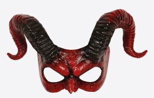Duivels Masker met Grote Horens