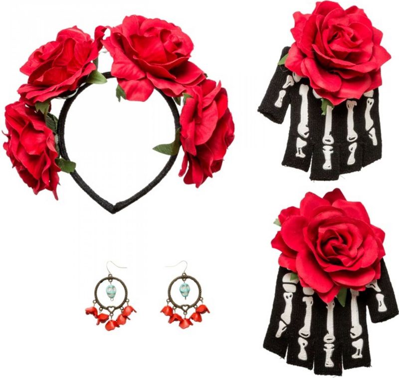 Dia de Los Muertos set