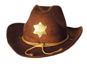 Cowboy Hoed Sheriff County Bruin