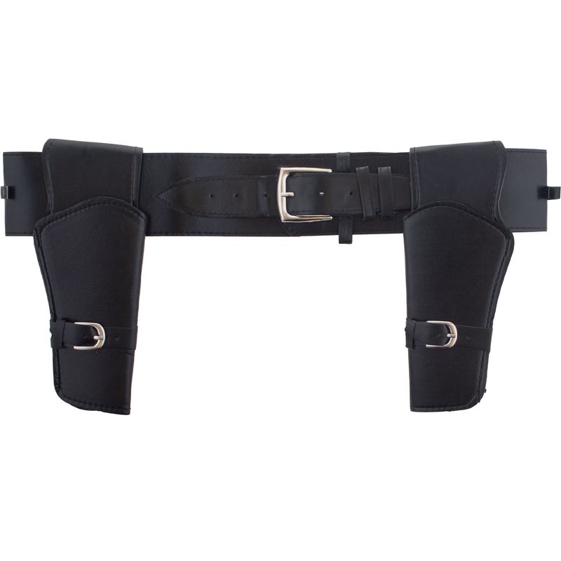 Holster Cowboy Lederlook Dubbel