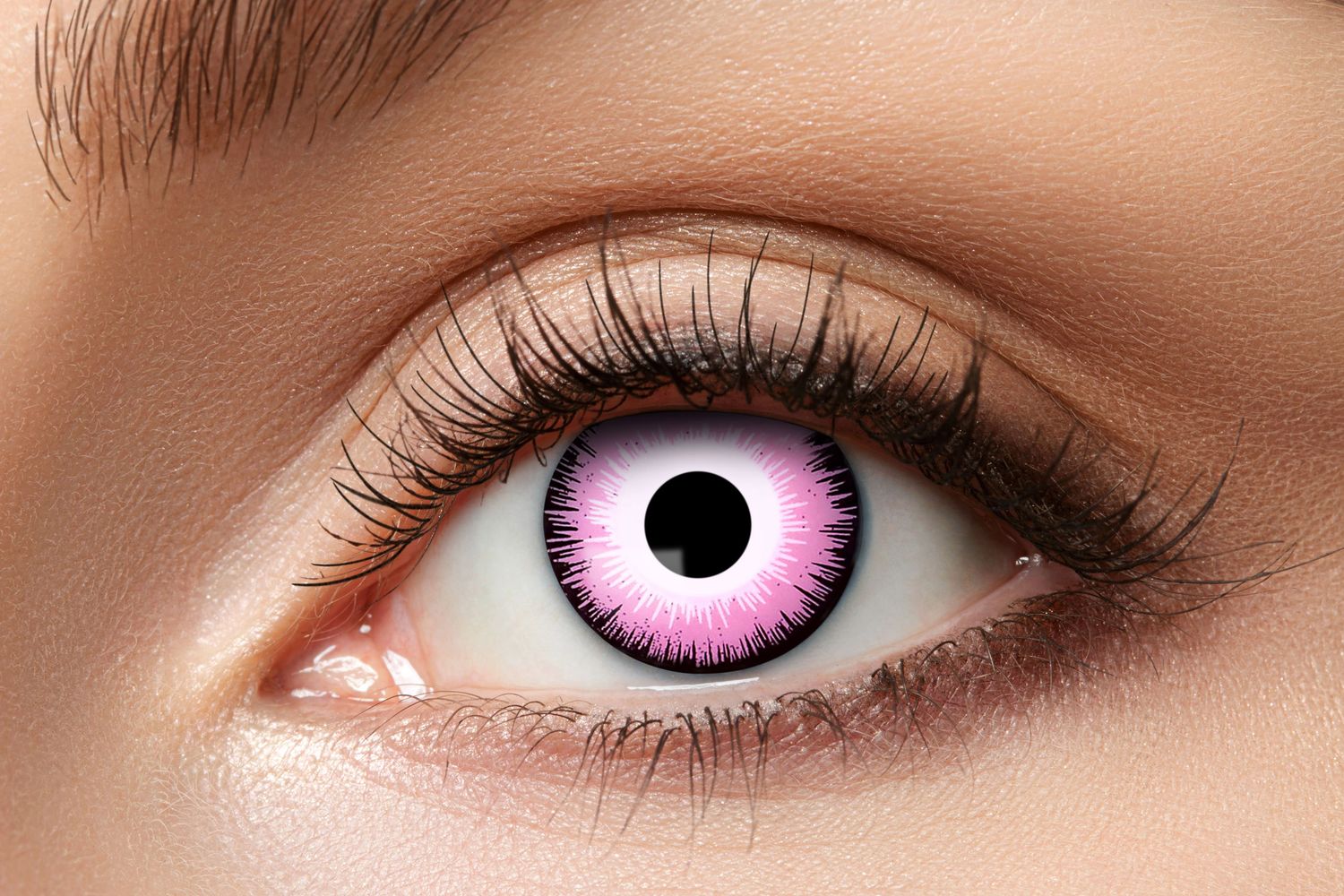 Kleurlenzen Pink