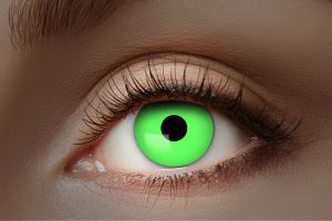 Kleurlenzen UV Flash Green