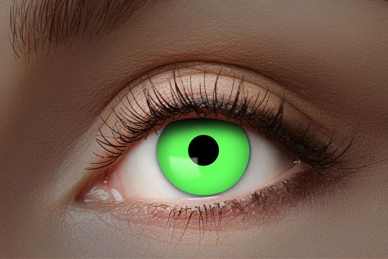 Kleurlenzen UV Flash Groen