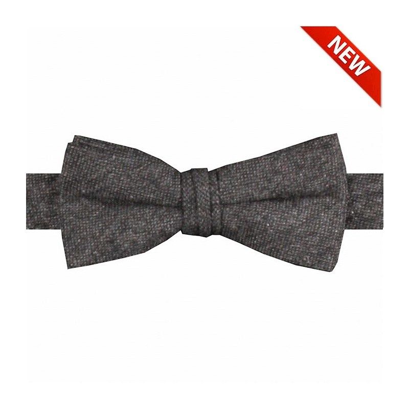 Strikje Tweed, Kleur: grijs