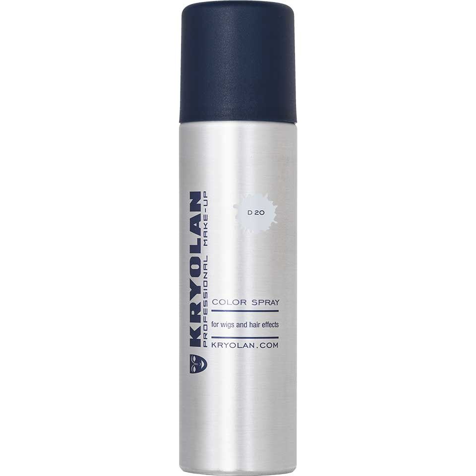 Gekleurde Haarspray Professional, Kleur: Wit-D20