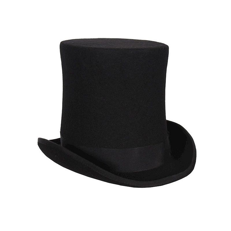 Hoge Hoed Bill, Kleur: Zwart, Maat: 59