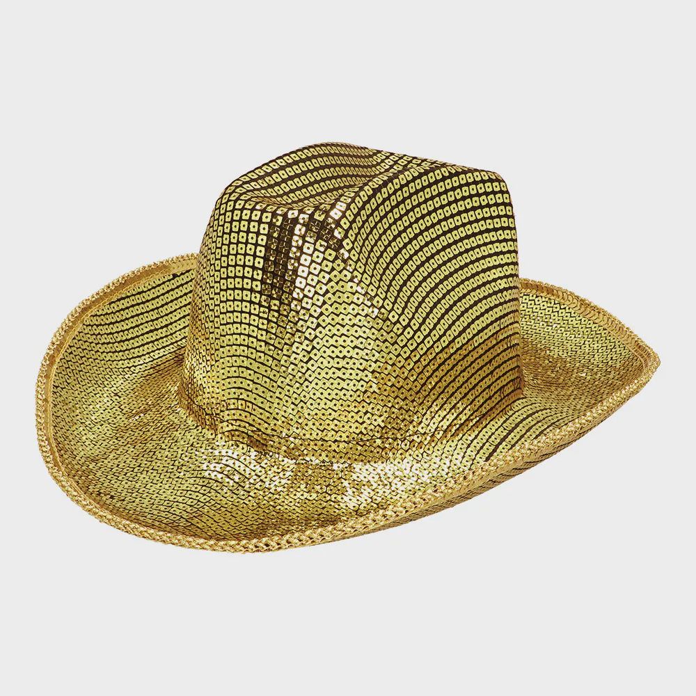 Hoed Cowboy Groovy Goud