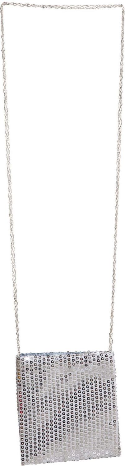 Handtas Glitter, Kleur: Zilver