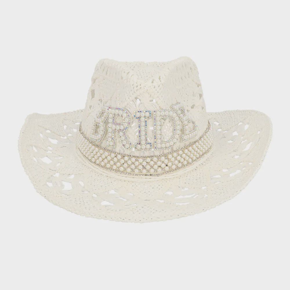 Cowboy Hoed Summer Bride
