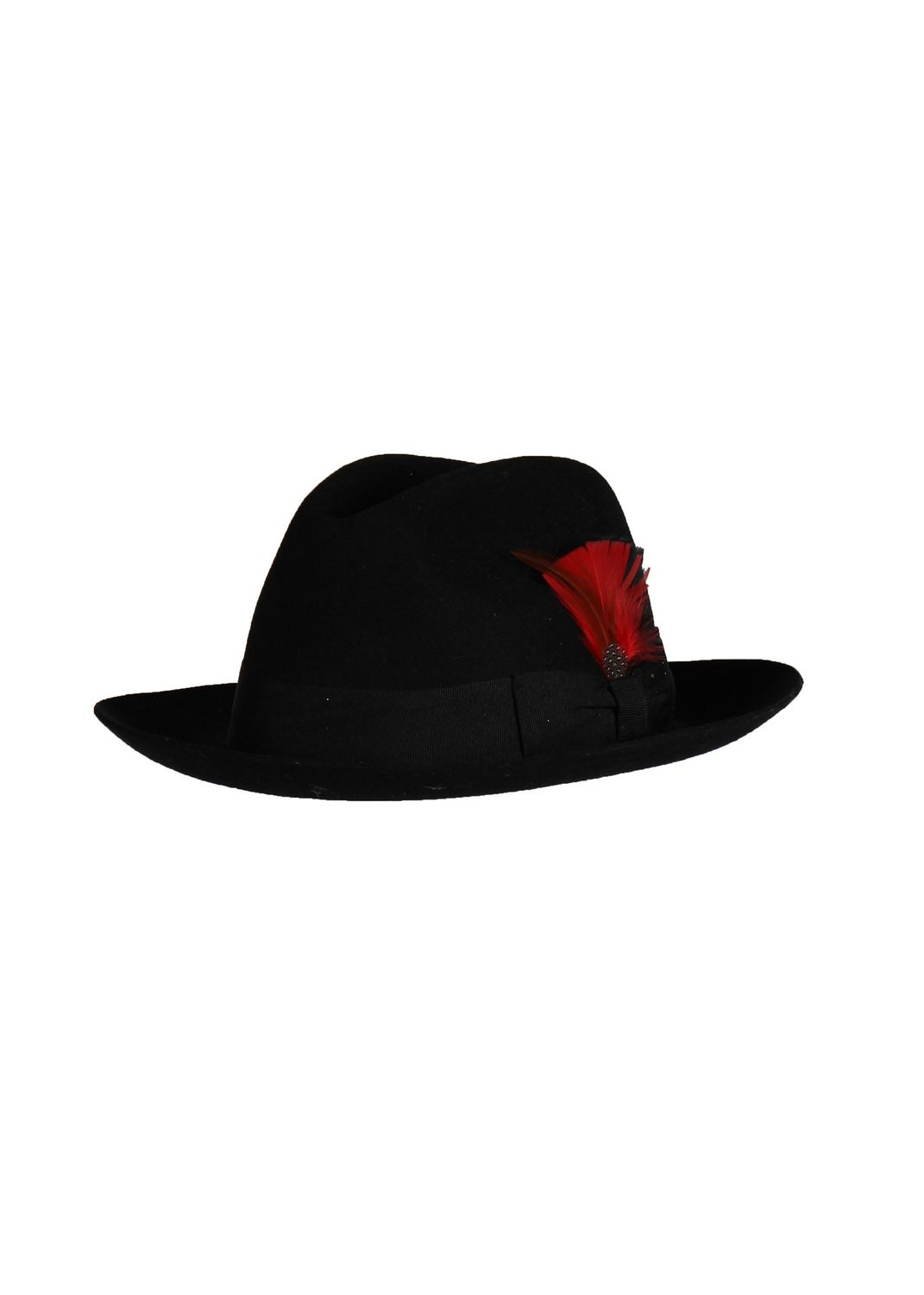 Deukhoed Fedora Zwart, Maat: 57